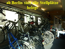 alle Radpltze sind belegt