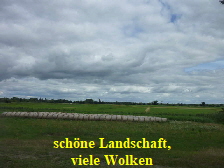 Landschaft mit Wolken
