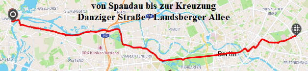 Spandau bis Landsberger Allee