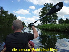 endlich Paddeln