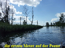 Start auf der Peene