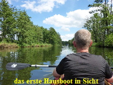 Hausboot voraus