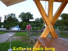 gleich gibts Kaffee