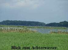 Blick zum Achterwasser