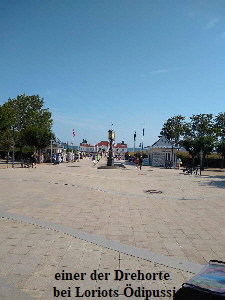 die Uhr vor der Seebrcke in Ahlbeck