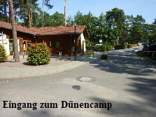 Eingang zum Dnencamp Karlhagen