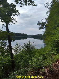 Blick auf den Platkowsee