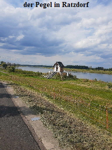 der Pegel bei Ratzdorf