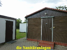 die Sanitranlagen in Gorgast