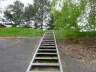 Treppe am zweiten Wehr von unten