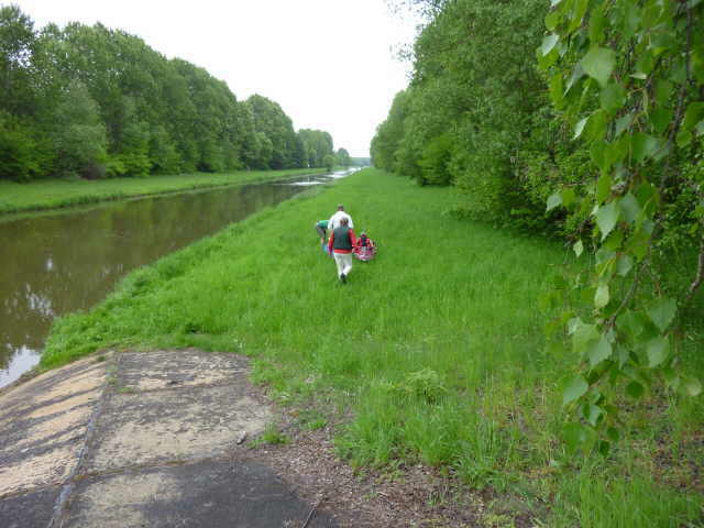 auf dem Weg zum zweiten Wehr 01